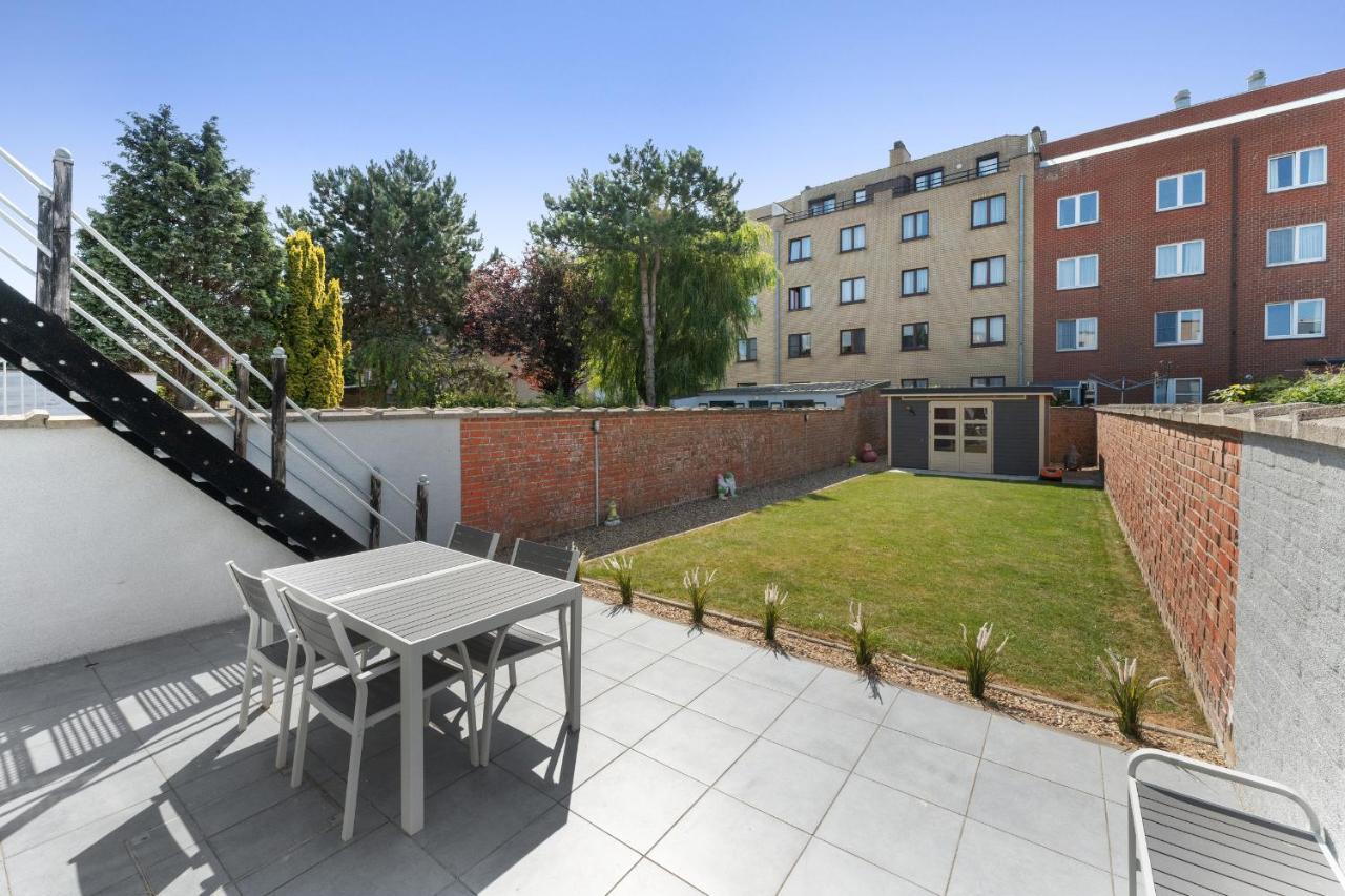 Ruime Woning 10P Met Zonnige Tuin & Nabij Strand Blankenberge Exterior foto